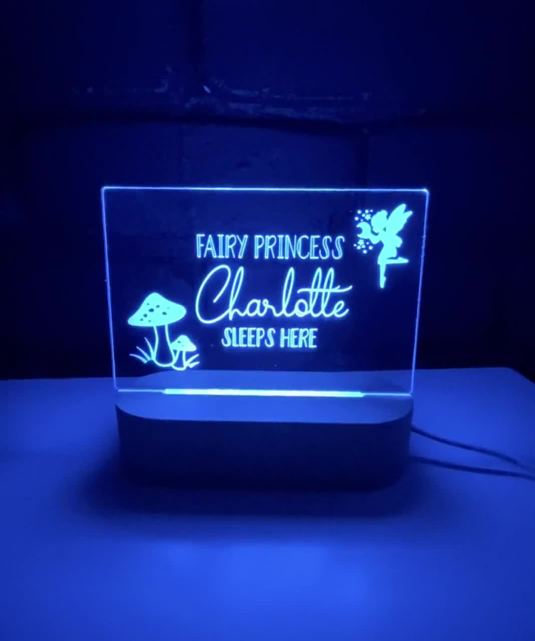 fairy princess night light