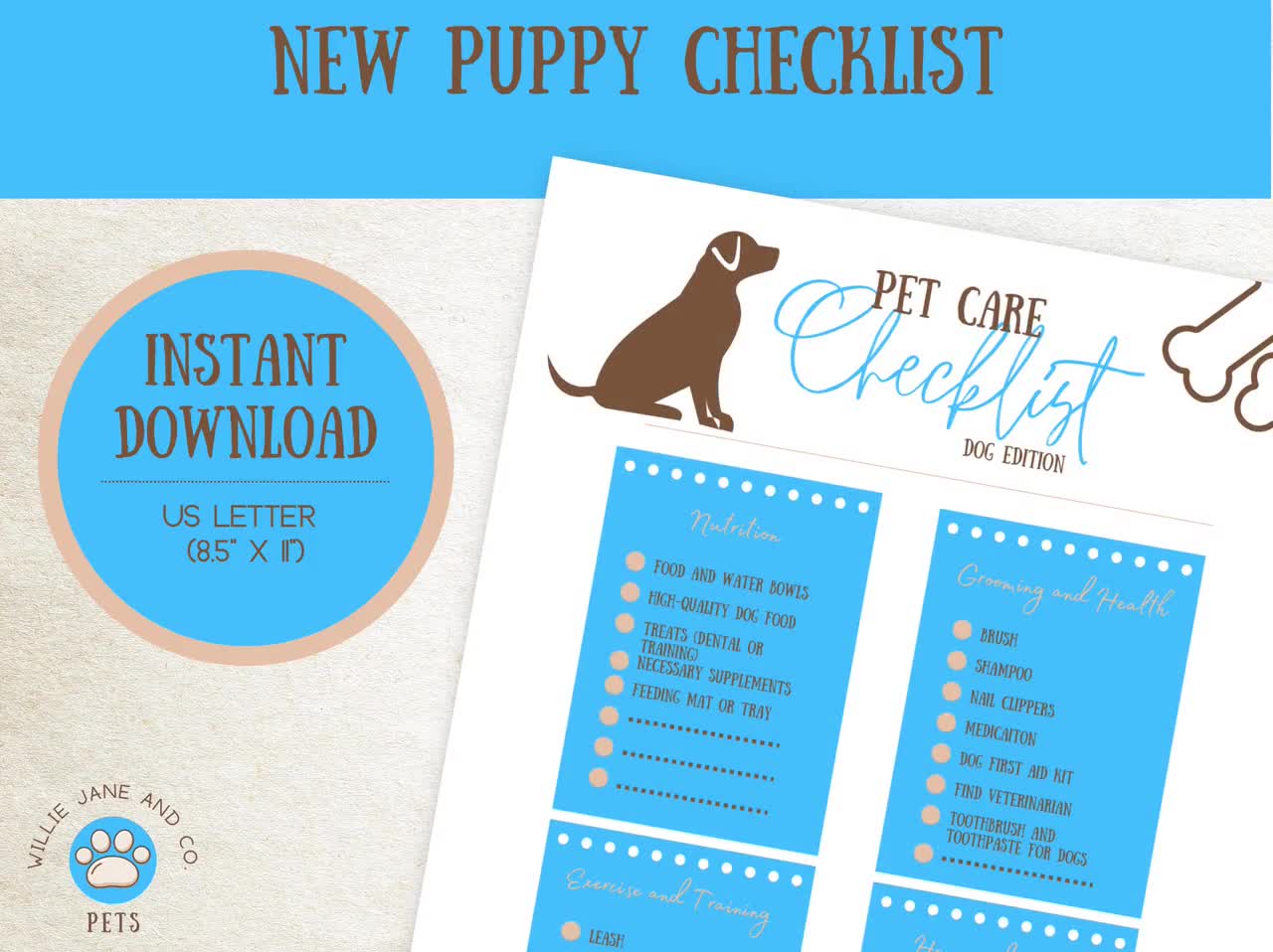 What Supplies For A New Puppy