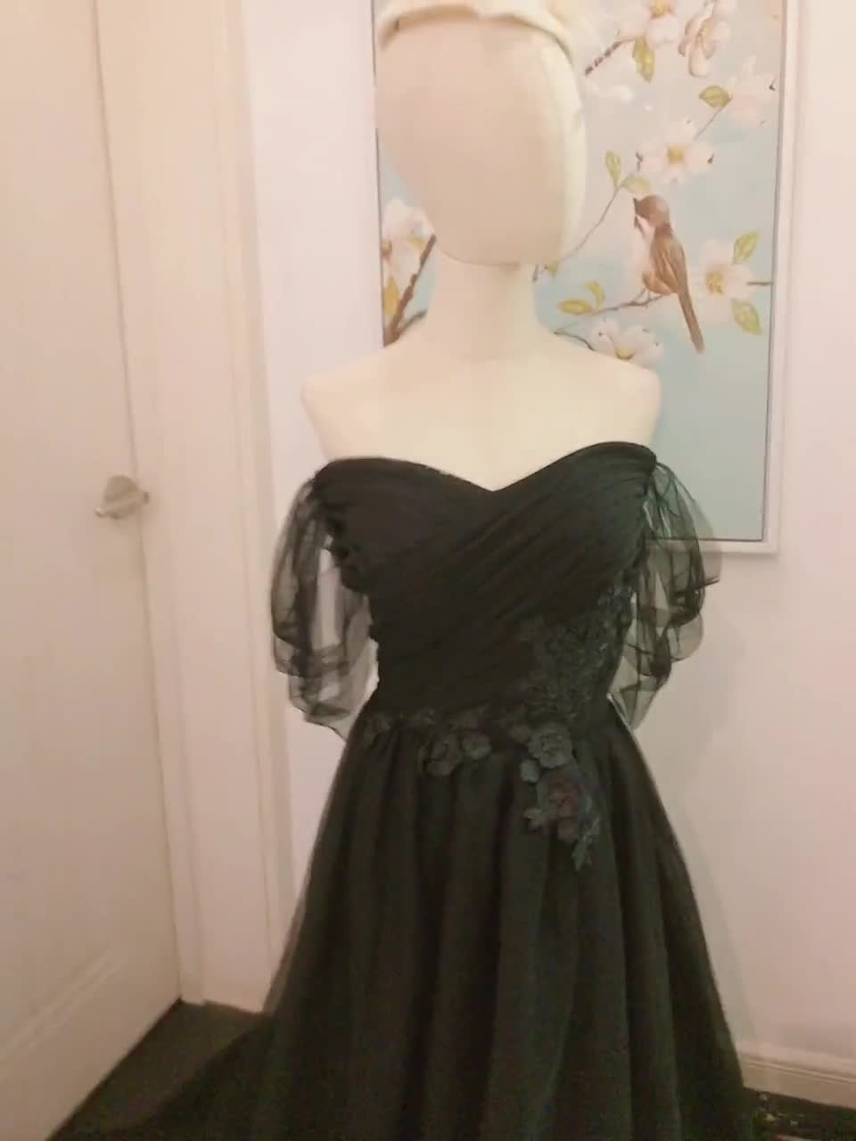 Party Wedding Skirt Long Prom Op maat gemaakt Maxi Black Tulle Rok Kleding Dameskleding Rokken 