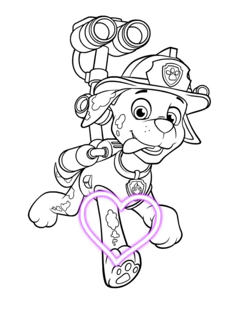 20 Paw Patrol Pups Coloring Pages For Kids, Best gift for girls, Best gift  for boys