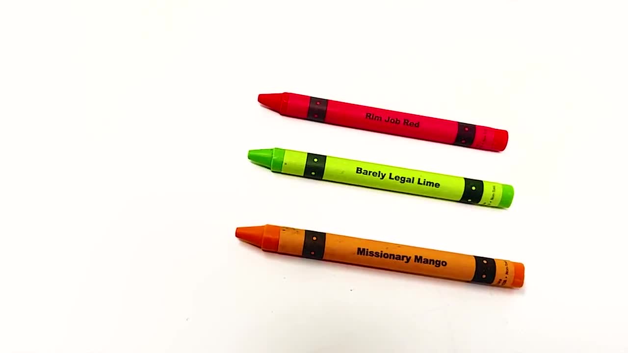 1280px x 720px - Offensive Crayons: Porn Pack /funny Gifts Gag Gift Funny - Etsy