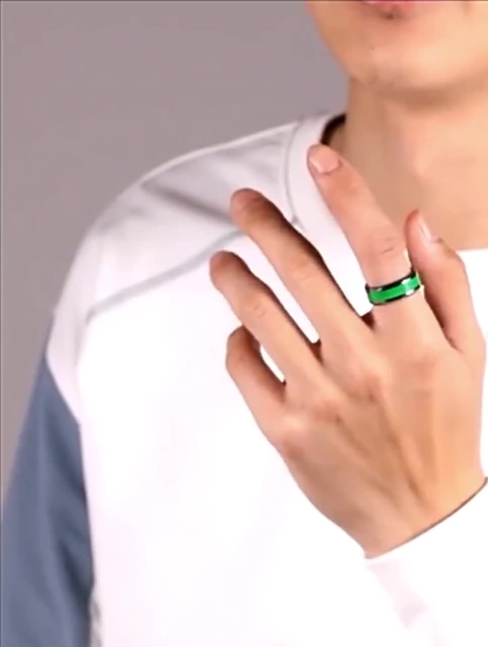 Comfort Fit Veranderende Mood Ring Sieraden Ringen Banden | Verander de kleur door je stemming te gebruiken ; 