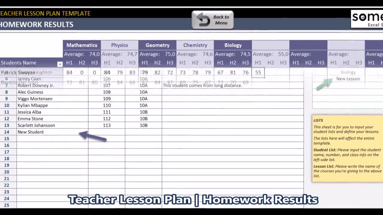 Teacher Lesson Plan Excel Template ubicaciondepersonas.cdmx.gob.mx