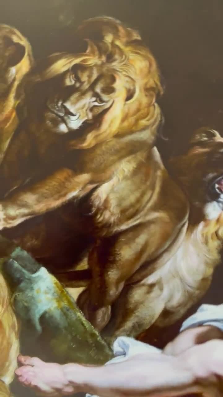 Sir Peter Paul Rubens Daniel en el foso de los leones 1615 - Etsy España