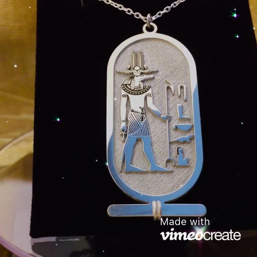 SOBEK Cartouche Necklace Lord of 