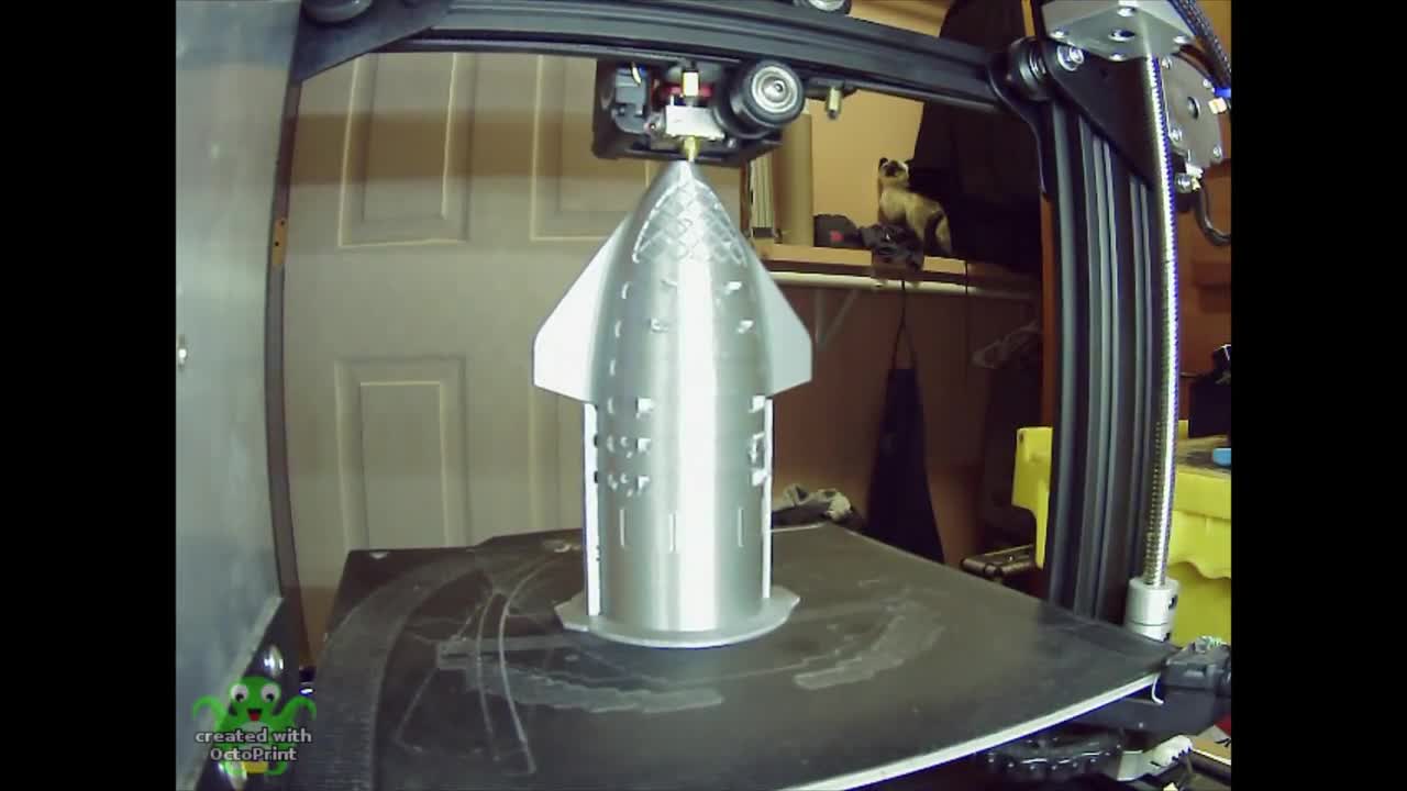 model rocket parts kit BT70 not a complete rocket Starship Space X type