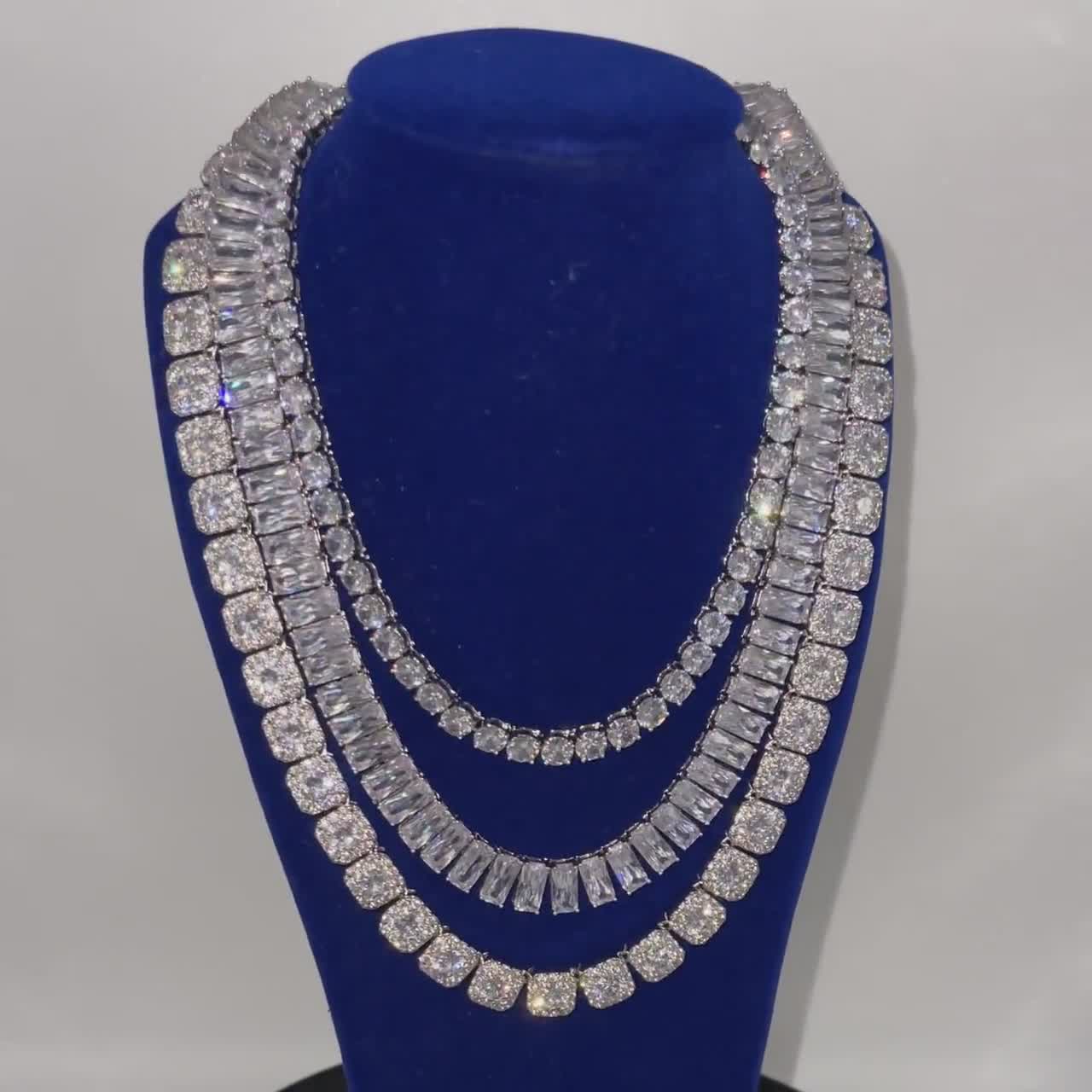 Vvs Clarity Baguette Diamond Tennis 