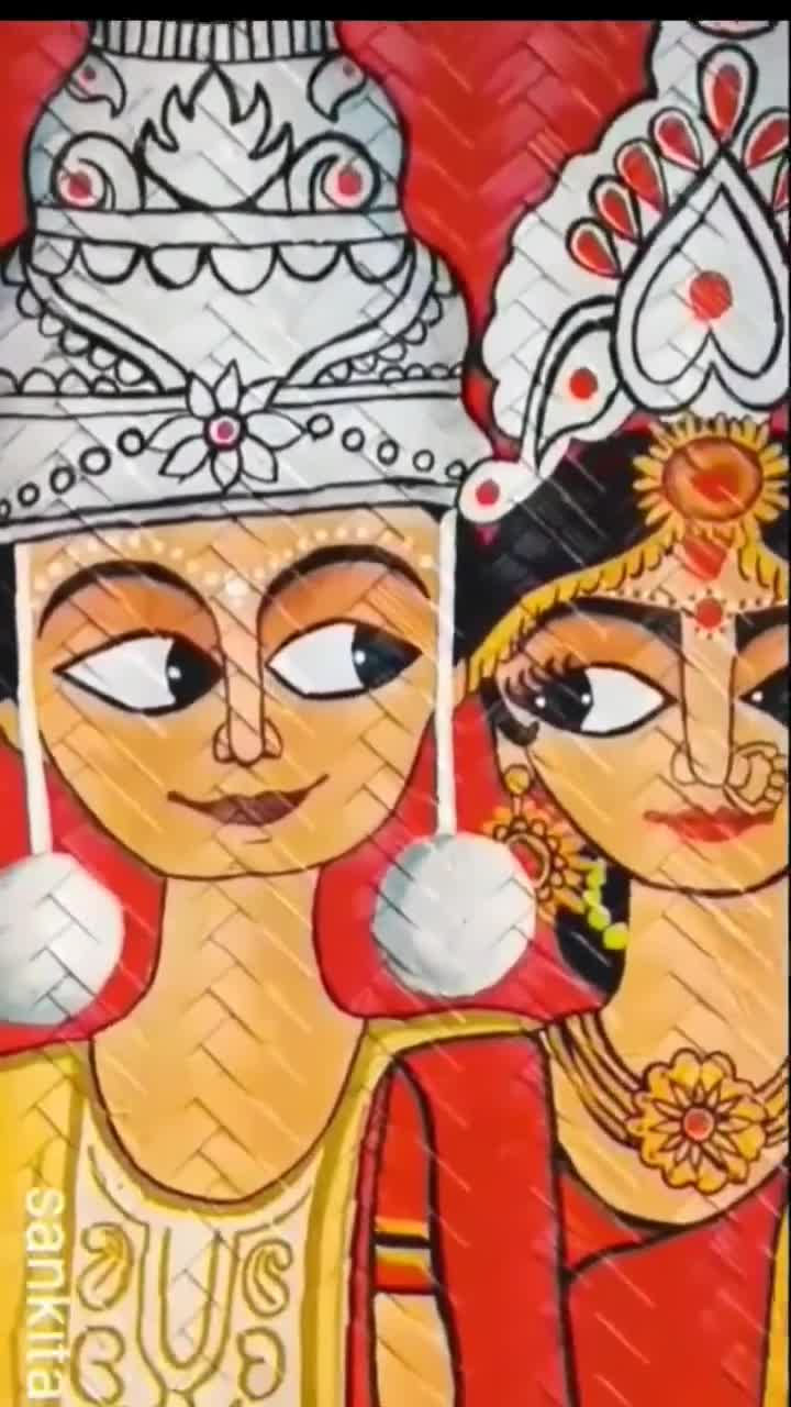 Bor Bou Handpainted Kulo / Bengali Wedding Kulo / Wedding Kulo - Etsy