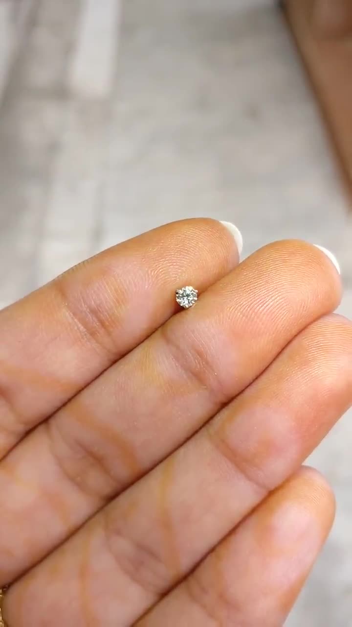 nose pin diamond with price