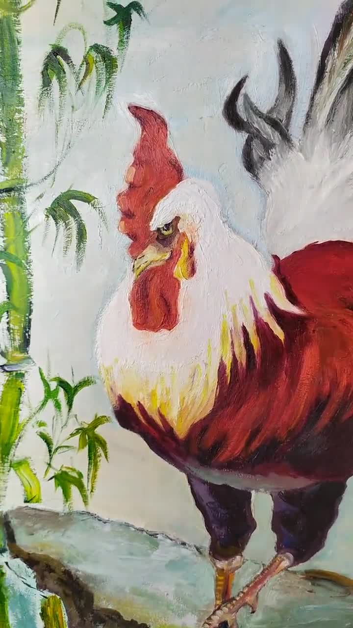 Rooster Art: \