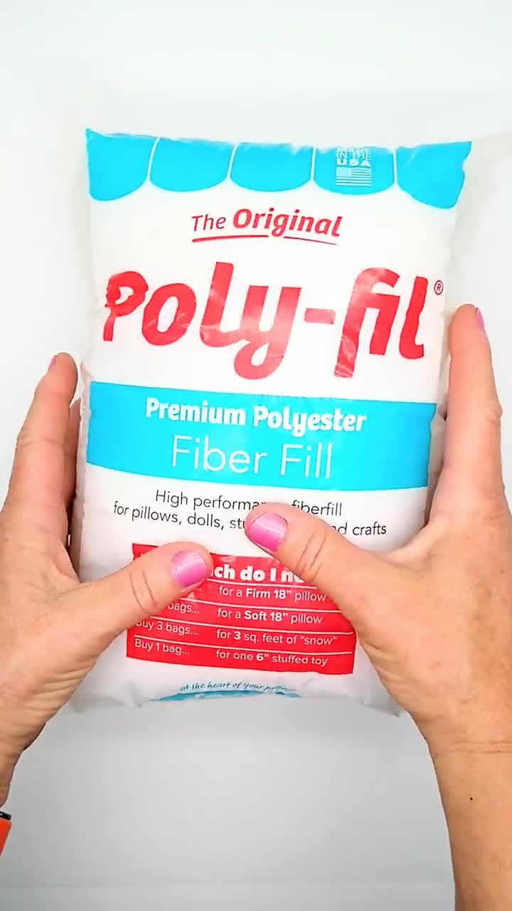 3oz Bag Polyester Fiber Fill Stuffing Toy stuffing Polyester polyfill stuffing Fairfield Poly-Fil Premium Fiber Fill stuffing