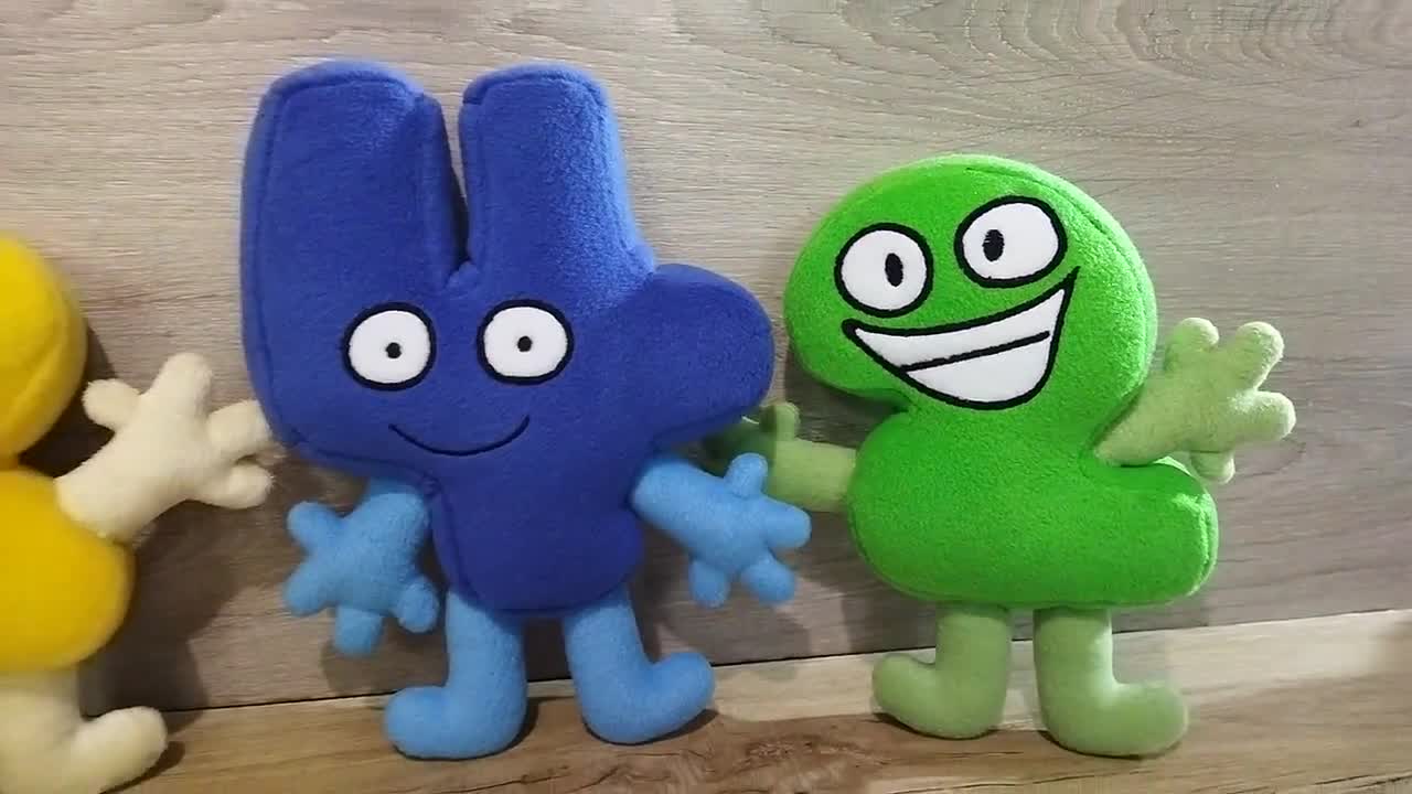 Bfdi Four Plush Doll Game Battle For Dream Island Cosplay, 51% Off