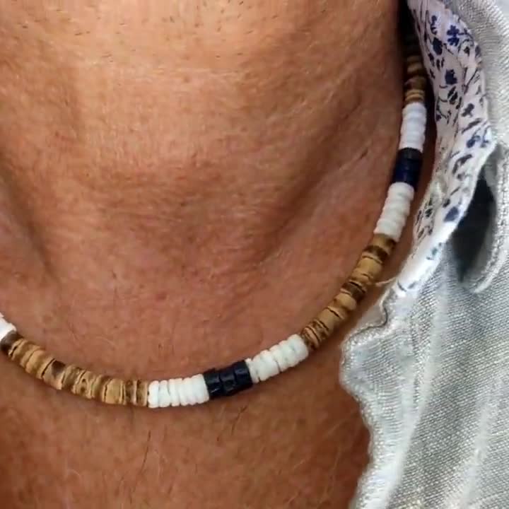 custom puka shell necklace