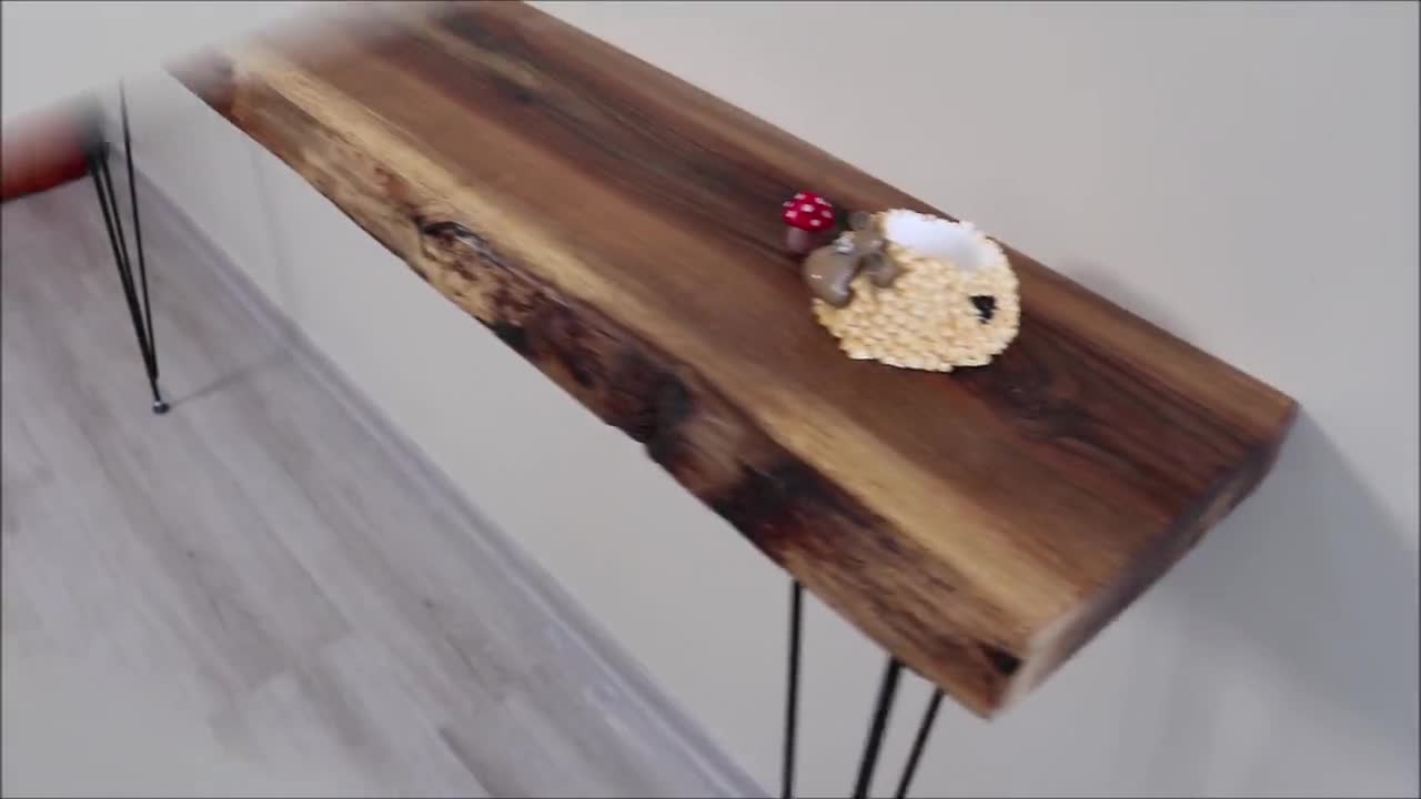 cherry wood wall table