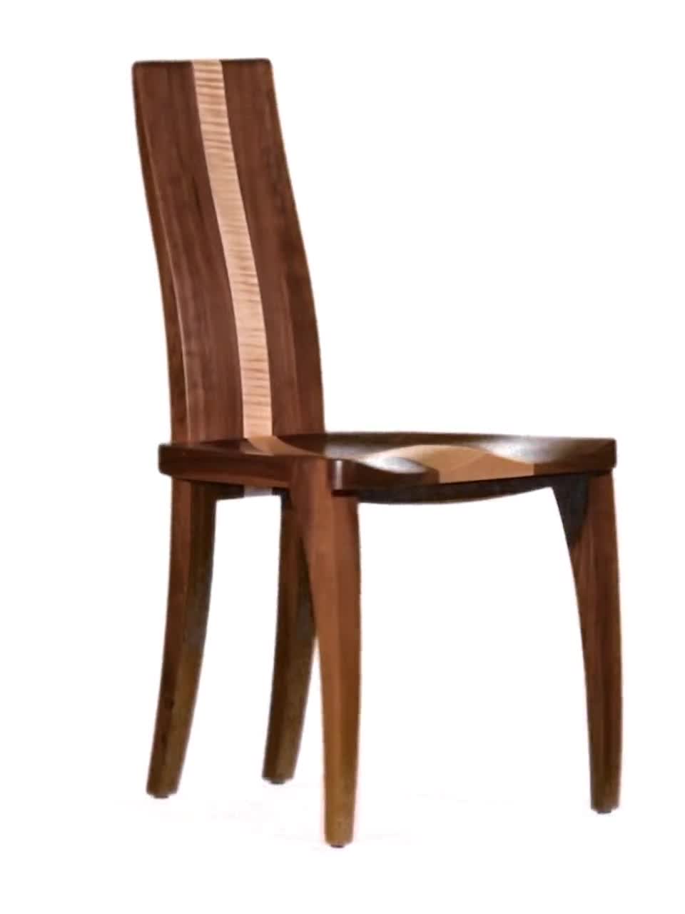 solid maple dining room chairs