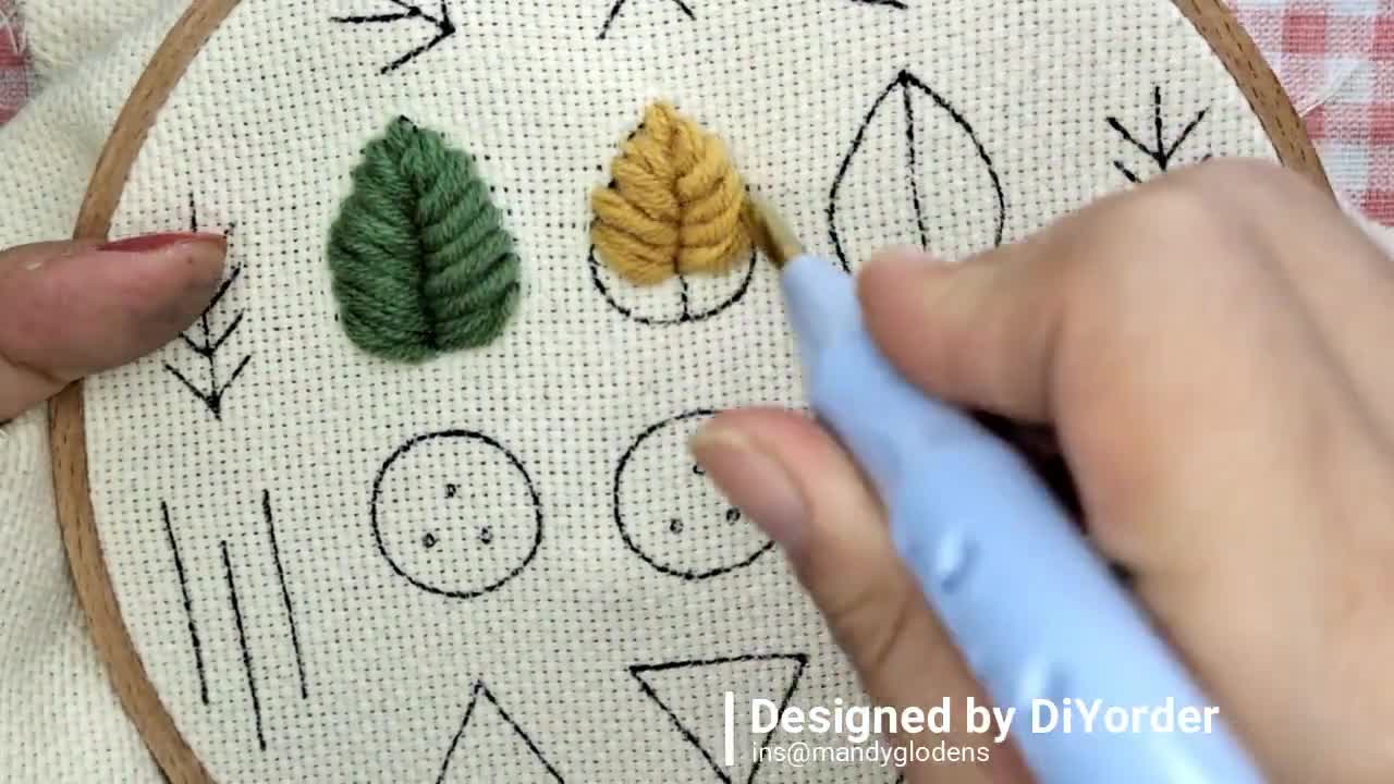 Beginner Punch Needle Kit-learn 8 Different Stitches-how to - Etsy Israel