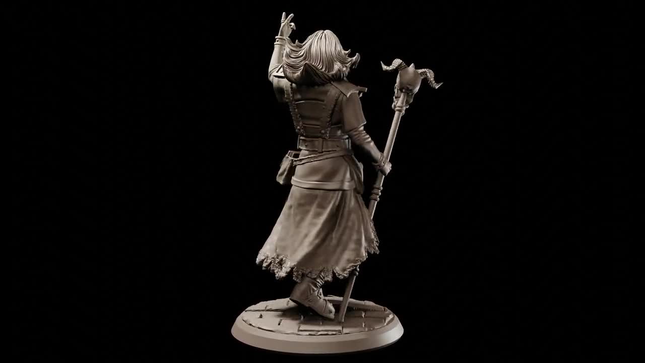 Dark Wizard | 32mm / 28mm / 75mm | Ideal for Tabletop RPGs | Dungeons and  Dragons - Flesh of Gods