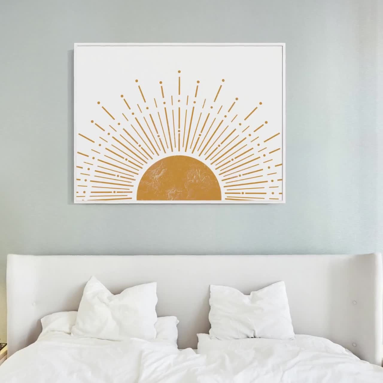 Horizontal Boho Wall Art