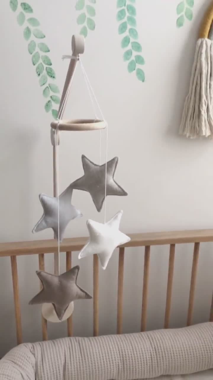 Natural Mobile Arm Wooden Mobile Hanger Baby Crib Mobile Etsy Australia