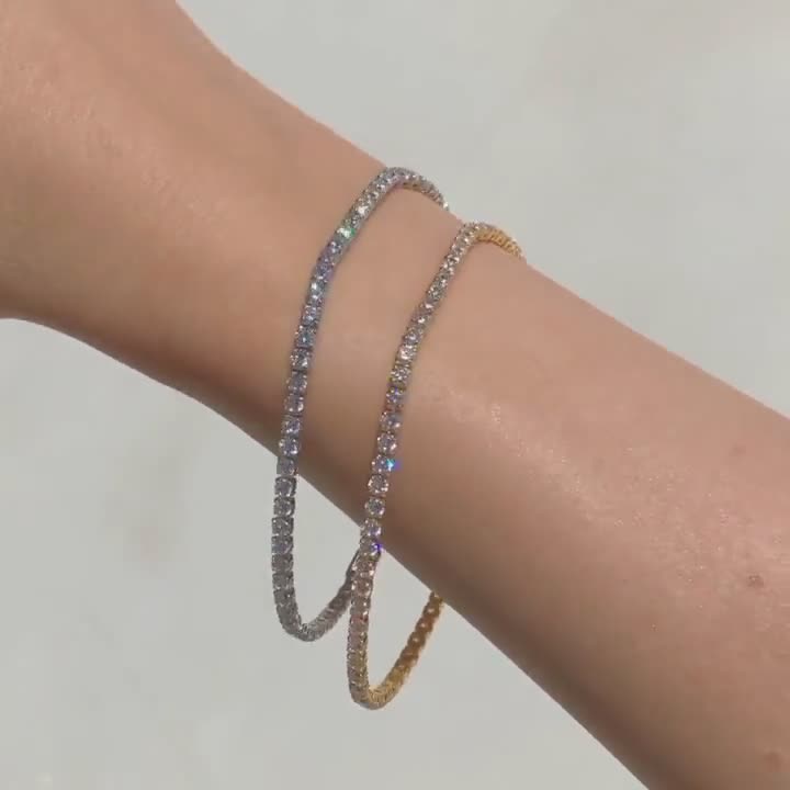 diamond bracelet stack