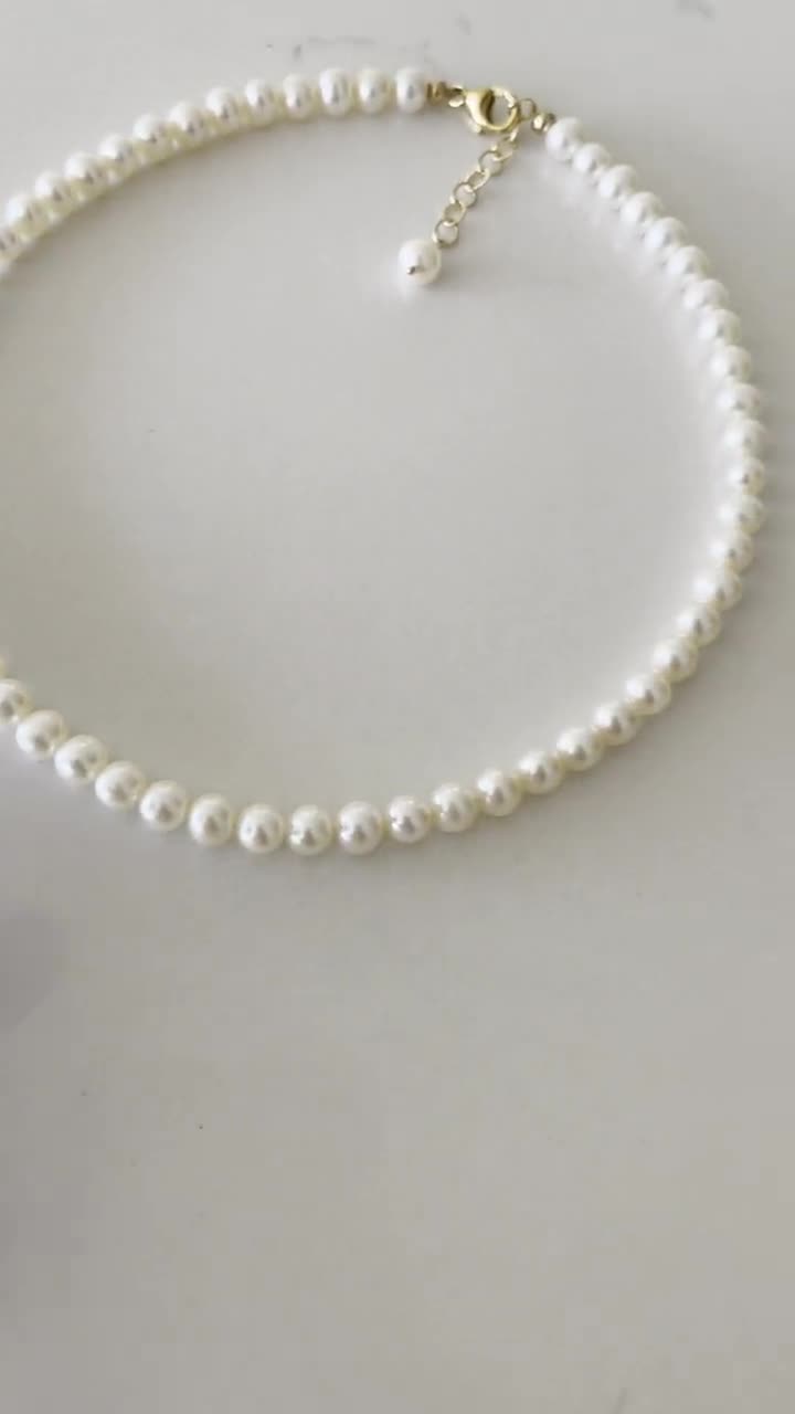 Collana combinata perle strass Mango Bambina Accessori Gioielli Collane 