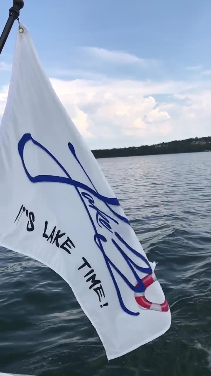 LAKE30® Dock Flag / Boat Flag 3' X 5' Premium Nylon - Etsy