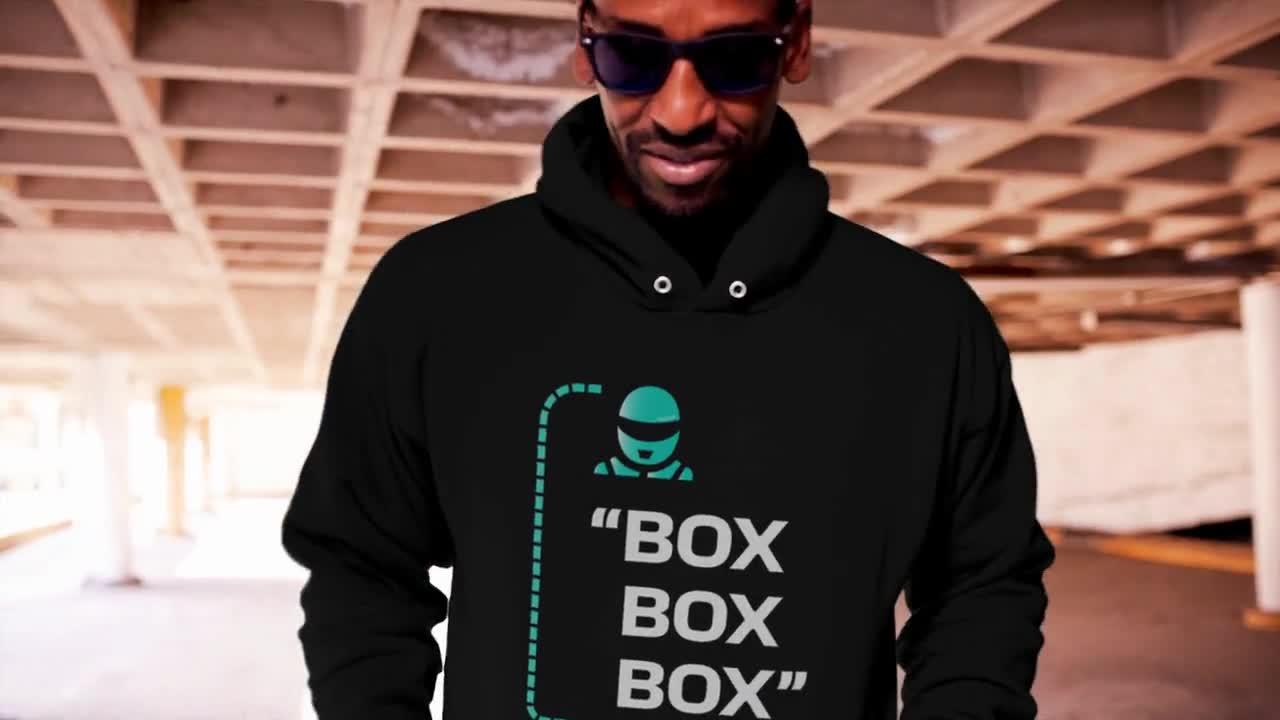 Elevated representative Comorama Lewis Hamilton Hoodie Box Box Box Hoodie F1 Mercedes Team - Etsy