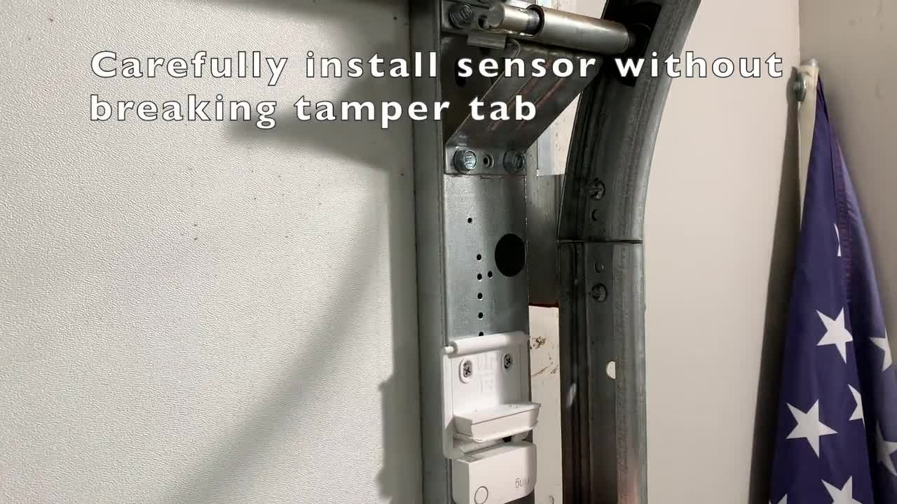 ring garage door tilt sensor