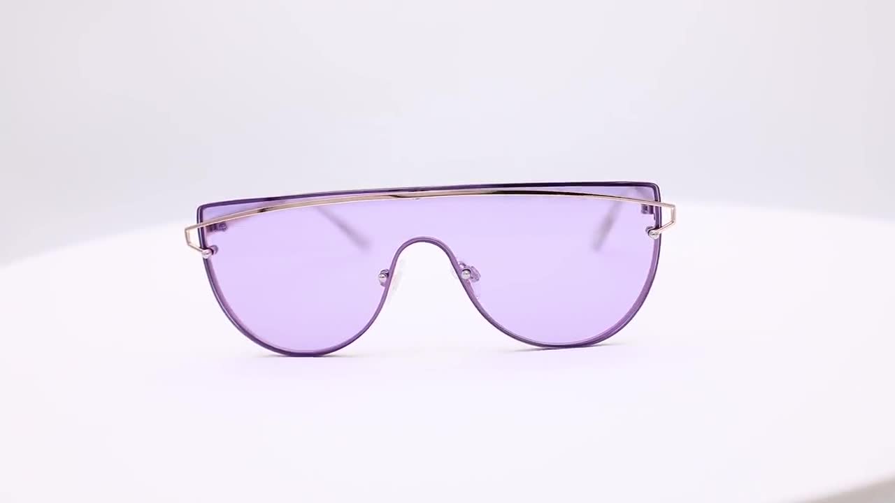 Purpyle 3485-7 Aviator Sunglasses Pink Light Tinted lens Gold Metal Frame Flat Lenses Women's UV400 100% UV Protection Retro Sunnies Shades Accessoires Zonnebrillen & Eyewear Zonnebrillen 