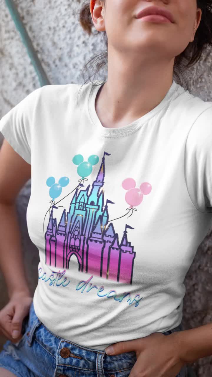 Castle Dreams Shirt Disneyland Shirt Disneyworld Shirt Castle Shirt
