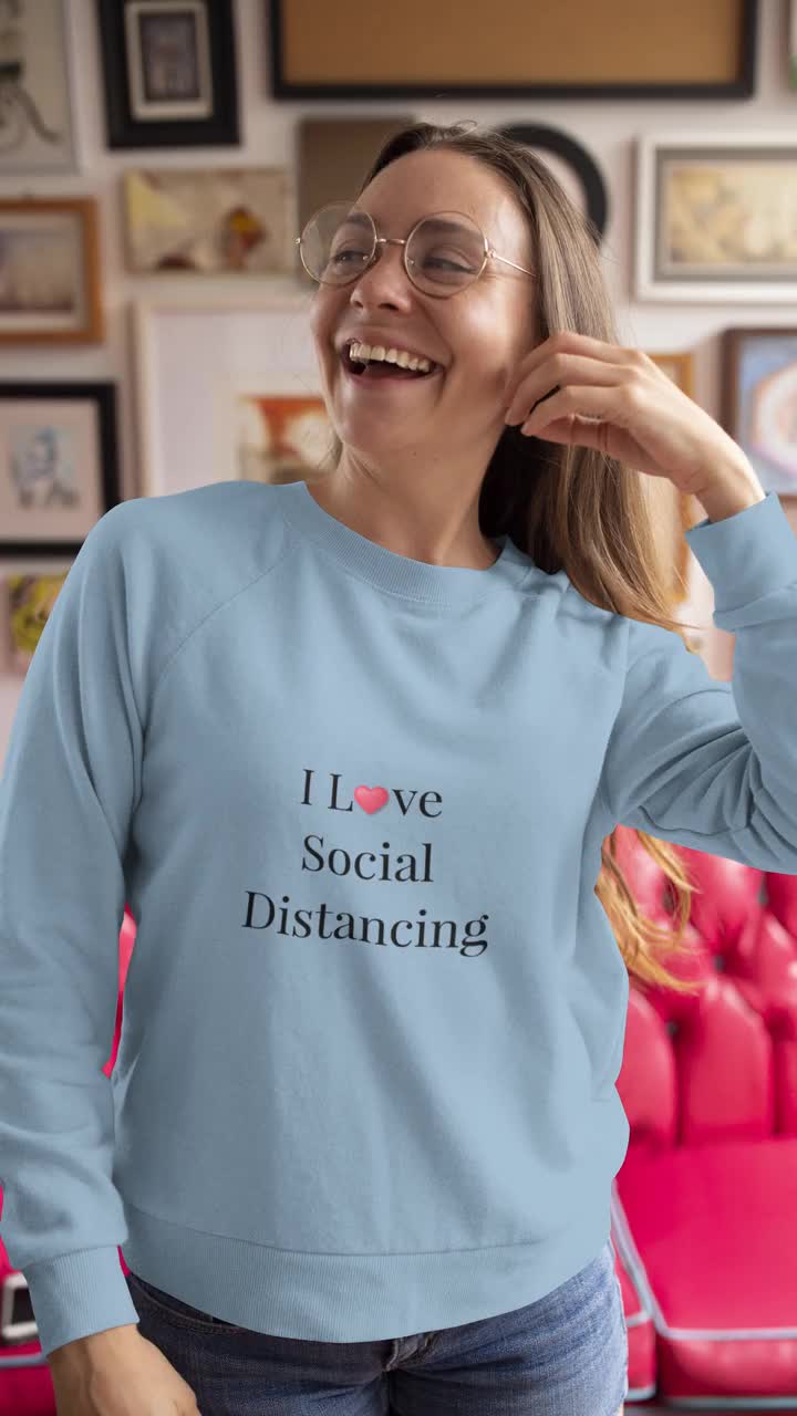 Social Distance Sweatshirt - Etsy