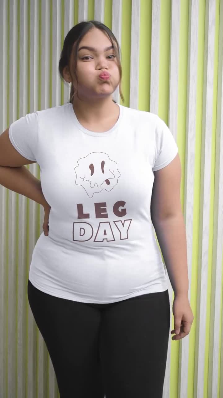 Leg Day Gym Shirt Pump Cover Shirt Workout Shirt Womens Gym - Etsy