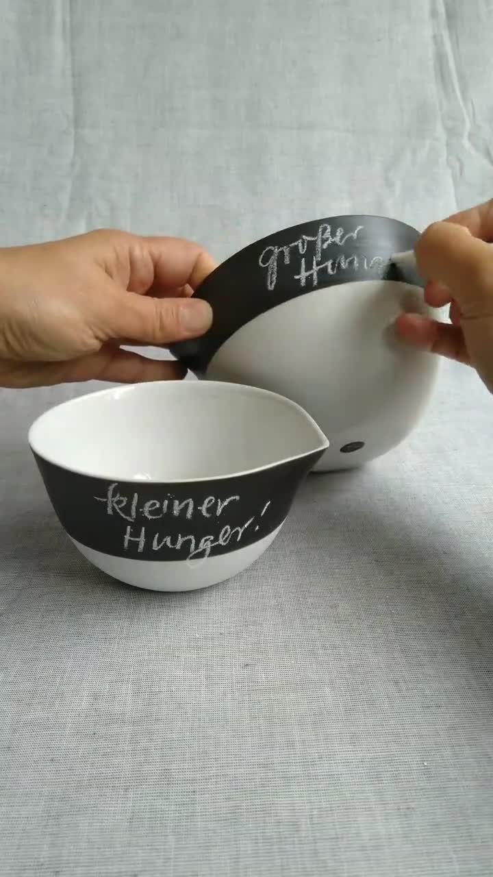 Vernauwd Donder pauze Porcelain Bowl TAFEL & CHALK Small - Etsy