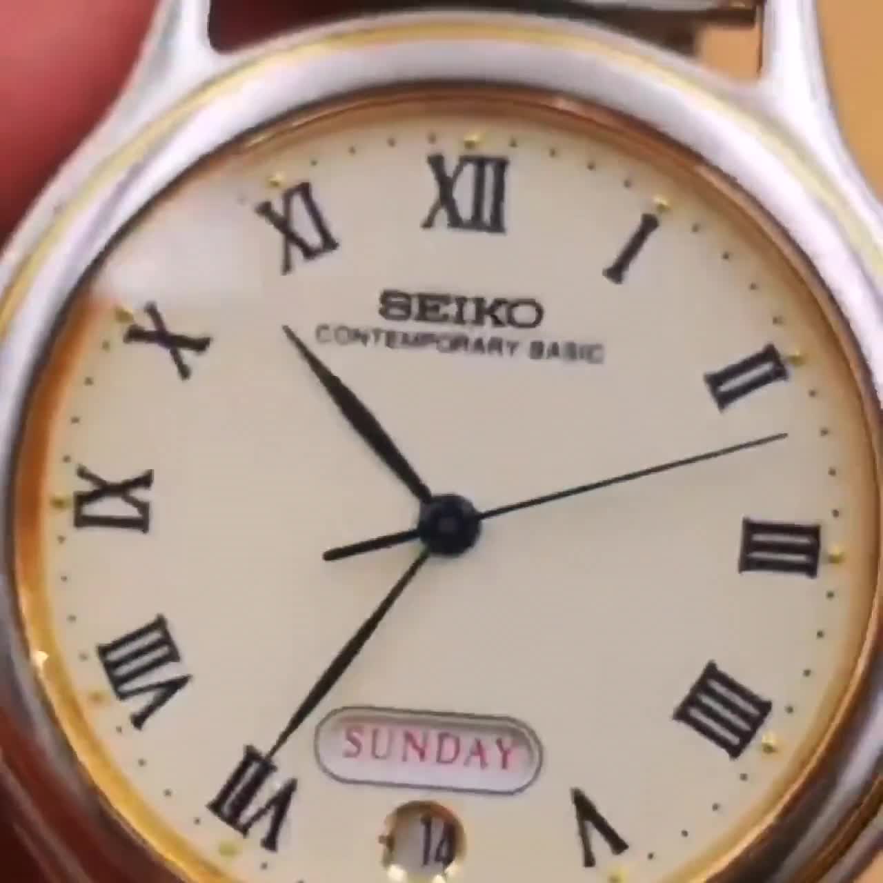 Vintage and Rare Seiko Contemporary Basic Watch. - Etsy