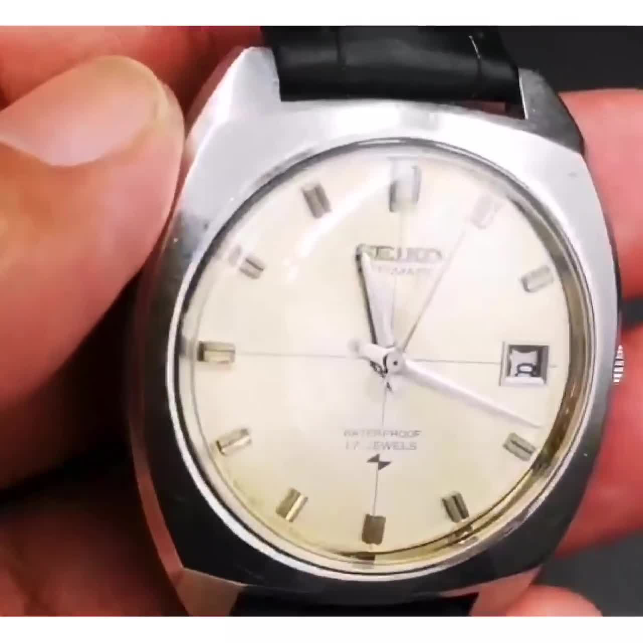 Vintage Seiko Automatic Watch. 7005-8040. - Etsy New Zealand