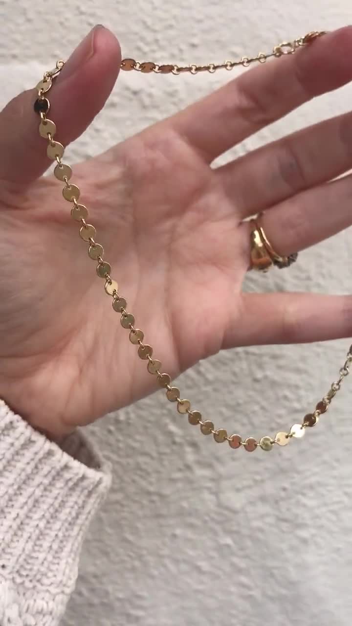 super slim gold choker paparazzi