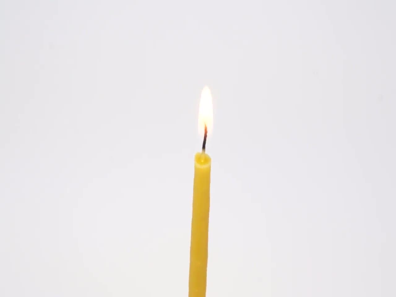 Altar Ritual Qualität Kerzen Bienenwachs ruß tropffrei L 29cm Haus Kirche 36265 
