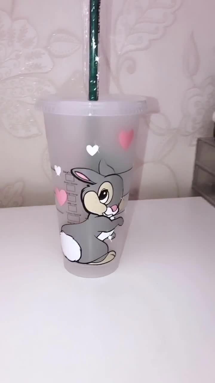 Bambi Cold Cup Starbucks Hot Cup Disney Water Bottle Thumper Hot Cup Disney Cup Thumper Cold Cup Thumper Water Bottle Bambi Bottle