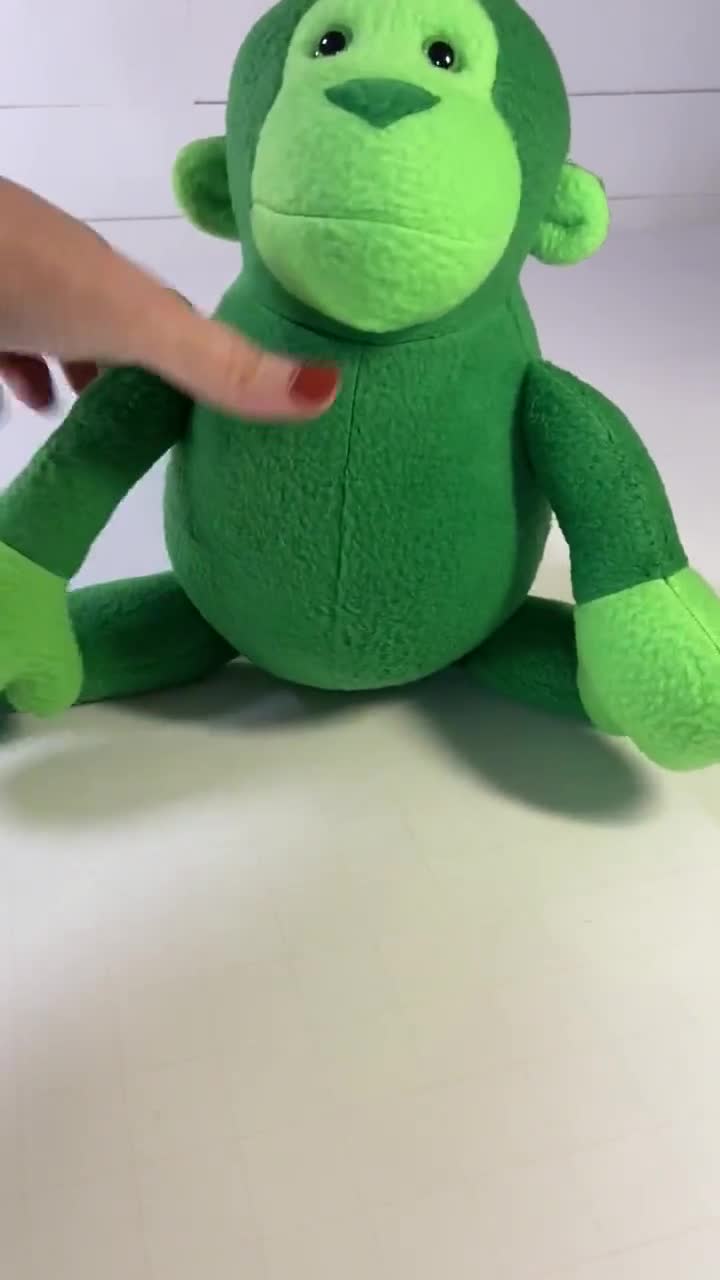 monkey toy that wraps around your finger