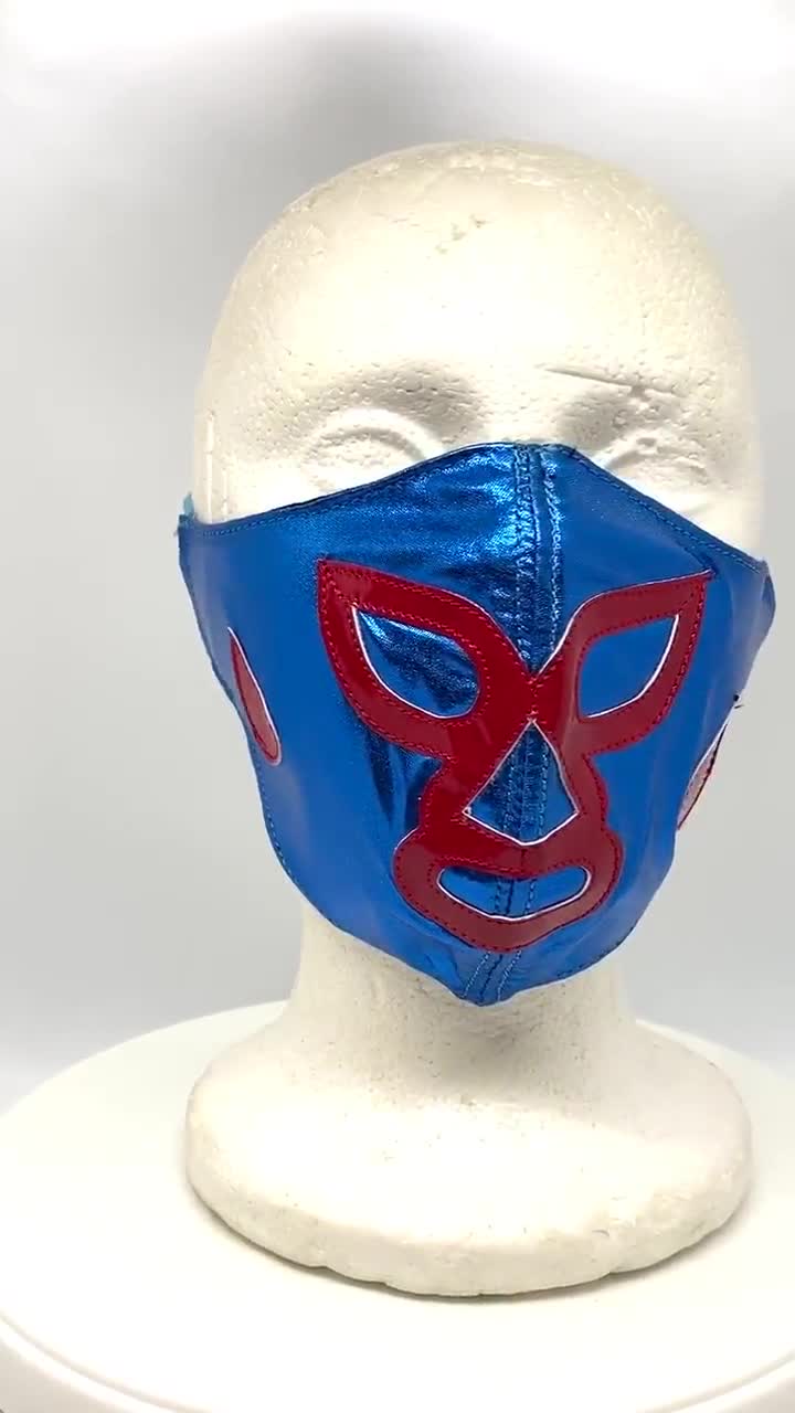 Lucha Libre Face Mask Luchador Hand Made Wrestling Cubre Boca - Etsy España