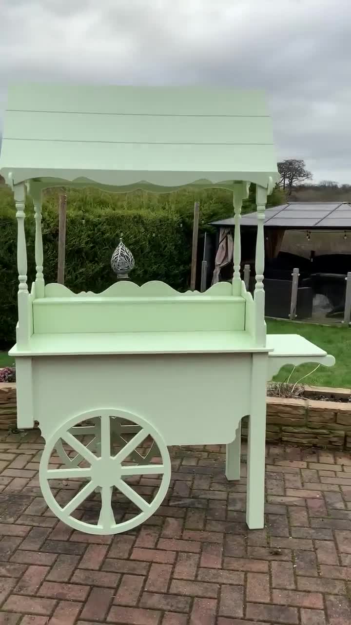 Candy Cart for weddings Christenings etc collapsible Sweet stall LARGE 