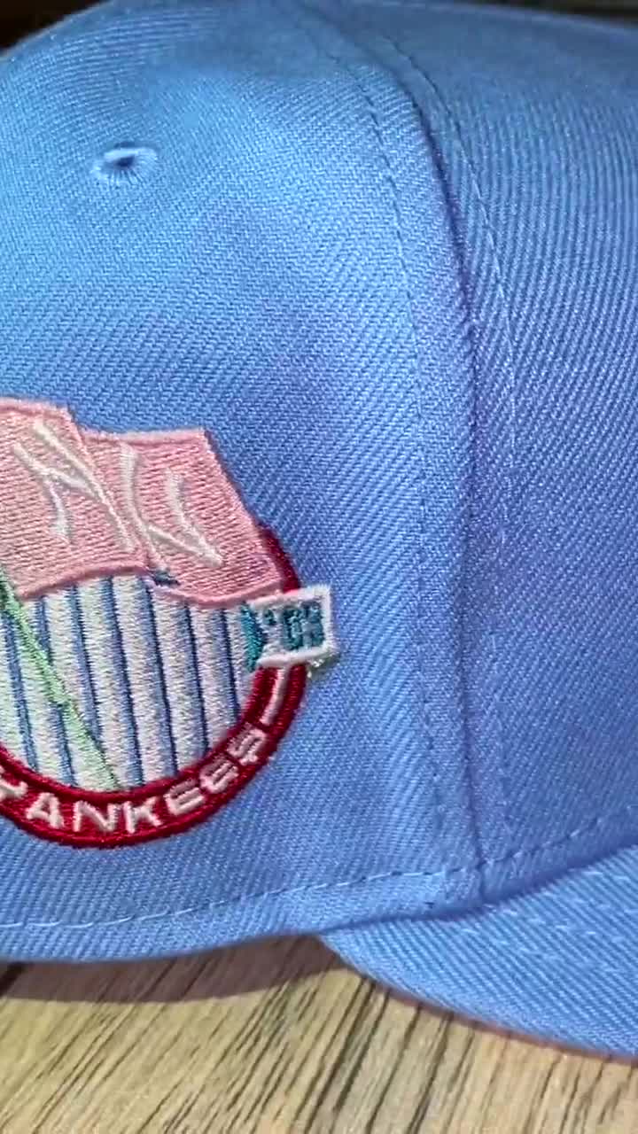 New York Yankees Cotton Candy Swarovski 