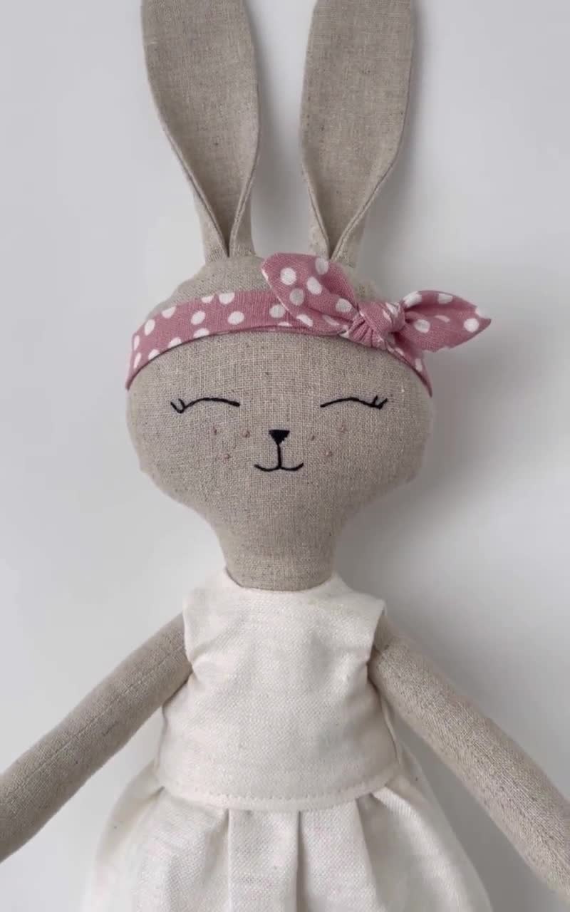 Deko Tilda Puppe Doll 100% Unikat einmalig Handmade 100% Baumwolle Cotton 