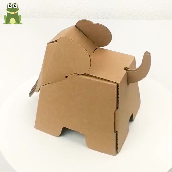 3D Cardboard Animal Model for Kids Aka Cardimals Savanna - Etsy UK